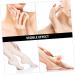 Healeved 6 Pairs Hand and Foot Mask Wax Tools Paraffin Wax Mitt Paraffin Wax Liners Thermal Mitten Paraffin Wax for Hands Spa Gloves and Socks Boot Glove Polyester White Take a Bath Remover - Buy Online on GoSupps.com