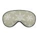 Brown Snowflakes Sleeping Mask Christmas Winter Soft Sleepmask Adjustable Strap Eye Sleep Mask Light-Blocking Eye Covers for Sleeping Blindfold Eye Cover for Women Men Girls Boys