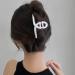 YISSION 5PCS White Hair Clips for Women - Butterfly & Square Hair Claw Accessories - Buy Online on GoSupps.com