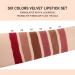 Evpct 6Pcs Silky Velvet Matte Liquid Lipstick Set for Women - Long Lasting 24 Hours Color Stay Lip Gloss in Brown, Nude, Pink, Mauve, Red & Maroon - Buy Online on GoSupps.com