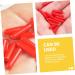 Buy Beatifufu 240 Pointed Cleaning Sleeve Tweezers - Stainless Steel Anti-Eyelash Cover & Auxiliary Tool for Eyelash Transplantation - 2pcs Red - Buy Online on GoSupps.com
