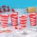 Candy Cane Spoon Bundle - 10 Piece Set of Peppermint and Milk Chocolate Edible Spoons with Candy Cane Cup - Individually Wrapped - Buy Online on GoSupps.com