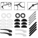 Anti-Slip Silicone Nose Pads for Glasses | Comfortable Ohrgrang Hook Protectors for Sunglasses - Buy Online on GoSupps.com