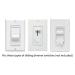 HomeStar Safety Light Switch Guard (Double Rocker Style) double ROCKER style white - Buy Online on GoSupps.com