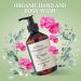 Read The Label - Organic Hand & Body Wash with Pure Essential Oils - Eucalyptus Dives & Geranium with Coconut & Sunflower - Gently Cleanses Moisturises & Soothes 300ML - Buy Online on GoSupps.com