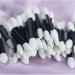Eyeshadow Applicators 50pcs Disposable Double Ended Sponge Eye Shadow Applicators Dual Sided Eyeshadow Brush Sponge Tipped Oval Makeup Applicator Black Handle - Buy Online on GoSupps.com