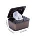 Buy Brown Baby Wet Wiper Box | Reusable Waterproof Storage Box for Wet Wipes | Portable Travel Cloths for Kids - Buy Online on GoSupps.com