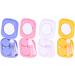 Exceart Portable Eye Contact Holder Case - Cute Contact Lens Box Kit | 4 Stylish Colors: Blue Pink Yellow White | Travel-Friendly Lens Storage & Mirror - Buy Online on GoSupps.com