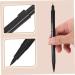TOPBATHY 2pcs Baking Pen Food Pens Black Pens Black Food Colouring Bakery Coloring Markers Marker Cake Decorating Writers Double Head Plastic Painting Pen - Buy Online on GoSupps.com