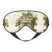 Building with Roman Olive Branch Double-Sided Sleep Eye Mask Comfort Soft Blindfold with Adjustable Strap Block Out Light Black