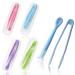 Contact lens applicator contact lens remover and operational tool contact lens applicator with tweezers and storage cases portable plastic contact liners tweezers for going out travel 8