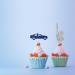 ROSTYAKZ 24pcs New York Cupcake Toppers New York Landmarks Cupcake Toppers Colorful Glitter New York City Cake Decoration for Boy Girl New York Themed Wedding/Birthday Party Supplies - Buy Online on GoSupps.com
