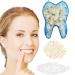 Temporary Crowns - Repair Damaged and Missing Teeth Realistic Oral Care Multiple Sizes(50PCS for Front Teeth) Nature