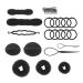 1 Set fashionable haardesign styling tool hair volume hair clip hair knot pulling needle donut wicking tool set for women and girls