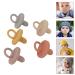 5 Pack Silicone Pacifiers with Handle for Newborns | Safe & Comfortable | International Shipping - Buy Online on GoSupps.com