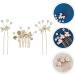 FOMIYES Wedding Decoration 1 Set Bridal Hairpin Alloy Vintage Asia Bride Rhinestone Hair Clip - Buy Online on GoSupps.com