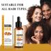 Mysense Batana Natural Hair Growth Oil - Moisturizing Serum with Organic Castor & Coconut Oils for Women & Men - Buy Online on GoSupps.com