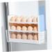 Uonlytech Egg Storage Box Plastic Egg Holder Plastic Eggs Reusable Egg Cartons Egg Tray Multi-layer Crisper - Buy Online on GoSupps.com