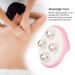 Stainless Steel Roller Massage Ball - Enhance Blood Circulation & Sleep Quality | Relaxation Tool for Body Massage - Buy Online on GoSupps.com