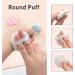 4 Pieces Cotton Makeup Puff - Soft Loose Powder Foundation Pads (Nude 3.15 Inch) - Ideal for Flawless Application - Buy Online on GoSupps.com