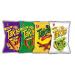 Barcel Takis Chips Variety Flavor Pack (Takis Mexico Imported) - Takis Original Takis Fuego Takis Salsa Brava Takis Huakamoles - Box of 4 Bags (Net. 70g each)