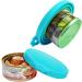 SLSON 2 Pack Pet Food Can Cover - Universal Silicone Cat Dog Can Lids (Orange+Blue) - Fits 3 Standard Size Cans - Buy Online on GoSupps.com