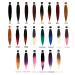 Difunee Pre-stretched Braiding Hair 24 Inch 8 Packs Black Yaki Texture Crochet Hair | Box Braids Hot Water Setting Synthetic Extensions - 1B (Pack of 8) - Buy Online on GoSupps.com