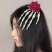 Skeleton Hands Hair Clip Halloween Rose Skull Barrette Zombie Punk Rock Hair Clip for Women Girls (15x8. 5cm) for Halloween Costumes - Buy Online on GoSupps.com