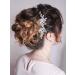 Unicra Crystal Wedding Hair Comb - Sparkly Rhinestone Bridal Headpiece for Women - A-Silver - Buy Online on GoSupps.com