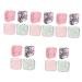 Healifty 20 Pcs Napkin Storage Bag Zip Around Wallet Coin Purses for Women Travel Hygiene Bag Girls Period Starter Kit Period Bags for Teen Reusable Menstrual Pads Period Pouches