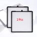 40W New Strong Power Nail Dust Collector Nail Fan Art Salon Suction Dust Collector Machine Vacuum Cleaner Fan (2pcs filter) 2pcs fliter