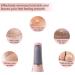 10 Pack Replacement Roller Refills for Finishing Touch Flawless Pedi Electric Tool File - Includes Cleaning Brush (5 Coarse & 5 Fine Rollers) - Buy Online on GoSupps.com