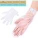 SelfTek 200Pcs Paraffin Wax Bath Liners for Pedicure Hot Spa Treatment - Disposable Plastic Hand & Foot Bags with Stickers - Buy Online on GoSupps.com
