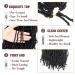 Ubeleco Soft Locs Crochet Hair 24 6 Packs Faux Curly Wavy Pre-looped Synthetic Extension (1B#) - Women's Haircare - Buy Online on GoSupps.com