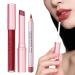 Holds Lip Liner and Gloss Set 3 Pieces Nude Creamy Long Lasting Food Items Creamy Lip Liner for Wedding Party Daily Use Office Date Events in Winter Spring 2