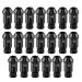 Wheel Nut Car Tire Screw Racing Wheel Aluminum Nut M12X1.5 (Black)