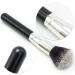 Makeup Brush Foundation Brush Flat Top Kabuki Brush Blender Perfect for Cream Liquid Concealer and Powder Make Up Black - Buy Online on GoSupps.com