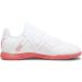 PUMA Unisex Kids Future Play It Jr Football Shoe - 37 EU White & Fire Orchid | International Shipping Available - Buy Online on GoSupps.com
