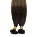 Moresoo Bonding Extensions - Real Hair Ombre U Tip Extensions | Brown to Blonde | 40g 35cm | Perfect for Gorgeous Hair Transformations - Buy Online on GoSupps.com