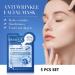 KARLOR Face Mask Anti-Wrinkle Face Mask Anti-Ageing Collagen Mask Collagen Reverse Film Mask with Yeast Extract Soluble Collagen Sheet Anti Ageing Mask Against Wrinkles (5 Pieces) - Buy Online on GoSupps.com