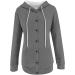 oelaio Fashion Women Zipper Winter Lengthened Plush Long Sleeve Outwear Gray Medium - Buy Online on GoSupps.com