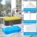Dish Soap Dispenser and Sponge Holder for Kitchen Sink Detergent Liquid Press Dispenser Box Dishwashing Soap Automatic Outlet Kitchen Supplies - Buy Online on GoSupps.com
