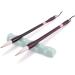 Megrez Calligraphy Brush Holder Set - Imitation Jade Brush Rest & Paper Weight Pack for Chinese Calligraphy Practice - Buy Online on GoSupps.com