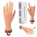 Acrylic Practice Hand for Acrylic Nails,Fake Hand for Fake Nails Practice Flexible Nail Practice Hands Mannequin Hands for Nails Practice Hand Nail Art Training Hand 1Pcs Nude hand