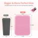 Shop Pink Beauty Silicone Heat Resistant Mat with Velcro for Curling Irons & Flat Irons - International Shipping Available - Buy Online on GoSupps.com