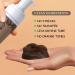AINA Organic Vegan Dark Self-Tanner Mousse Kit | Oil-Free Sunless Tanning Mousse with Back Applicator & Mitt | Nourishing Self Tan for All Skin Types - 220ml - Buy Online on GoSupps.com