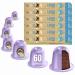 La Natura Lifestyle LUNGO BIO 60 COFFEE CAPSULES compatible with Nespresso capsule machines | 100% industrially compostable coffee capsules | Ecological