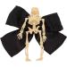 Halloween Hair Clips Women Girls Skeleton Bone Claw Hair Pins with Bow Costumes Party Hair Accessories (6109) - Buy Online on GoSupps.com
