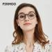 Firmoo Anti-Glare Blue Light Blocking Glasses for Men & Women - Retro Leopard Panto Design Scratch-Resistant Eye Fatigue Relief - Buy Online on GoSupps.com