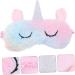 Buy Beavorty 1pc Colorful Unicorn Plush Eye Mask - Perfect Sleeping Blindfold & Eye Patch for Nap & Relaxation - Buy Online on GoSupps.com